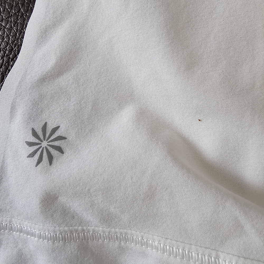 Athleta White Run With It Athletic Skort 16" - Picture 7 of 11